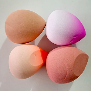 Beauty Blender/Makeup Sponge, Suitable For Cream & Powder Concealer (4 Pcs)