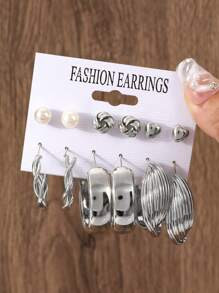 Geometric Stud Earrings