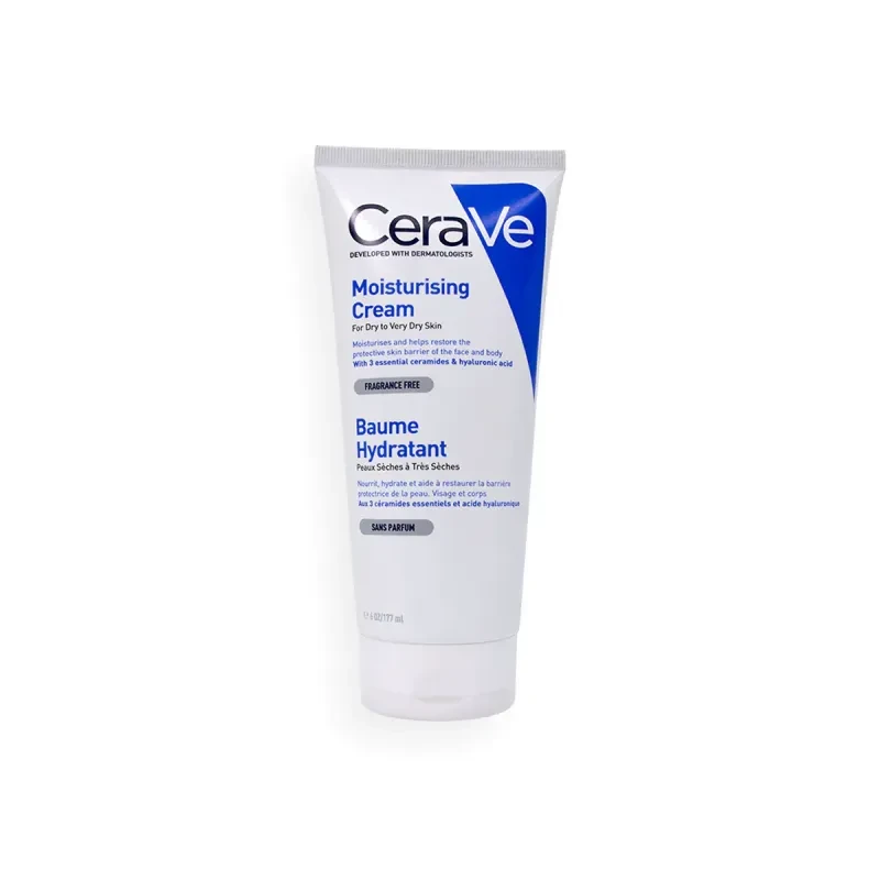 CeraVe Moisturising Cream for Dry to Very Dry Skin 177ml (Made in France)